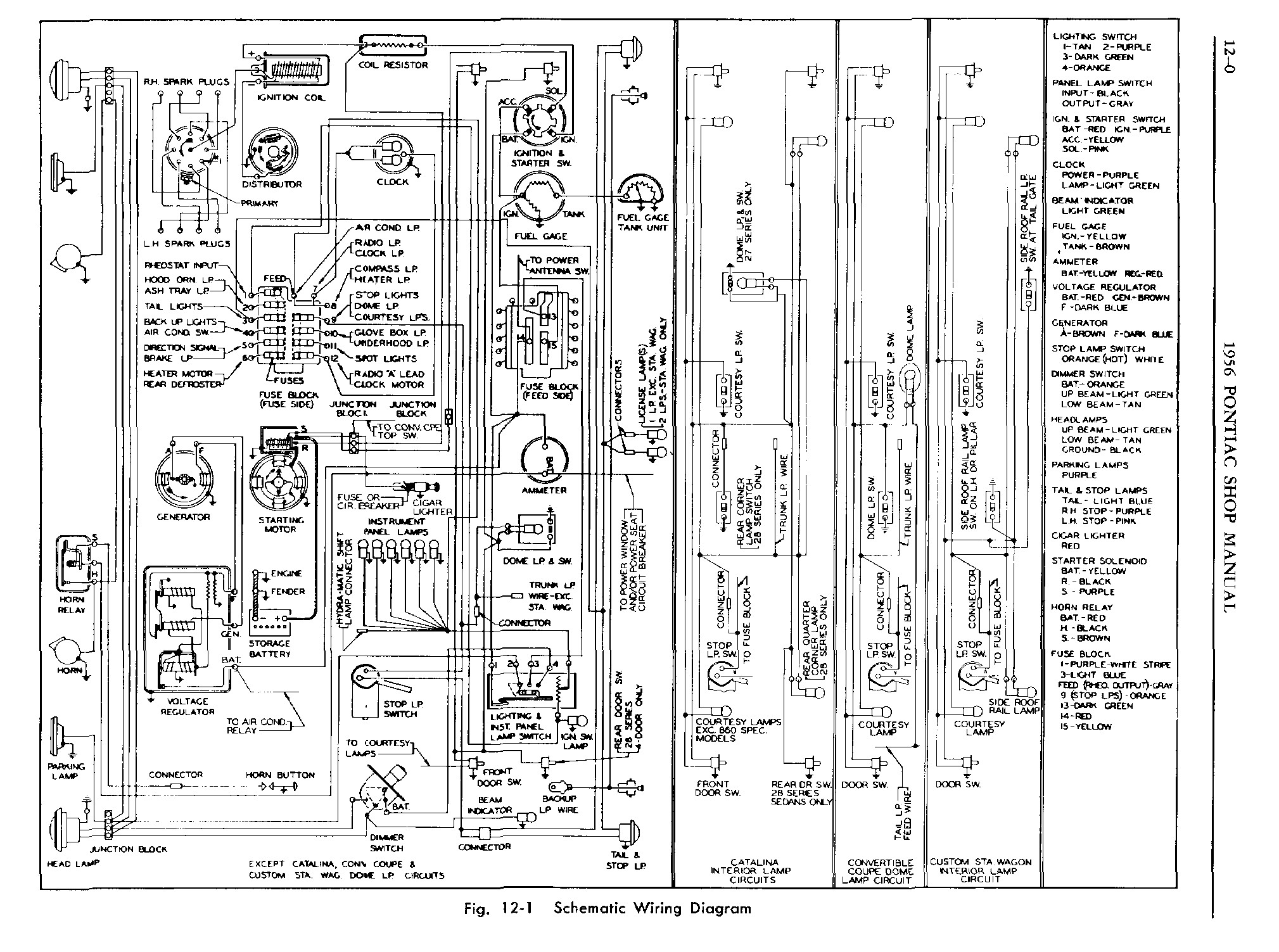 1956 Pontiac Shop Manual- Electrical Page 1 of 55